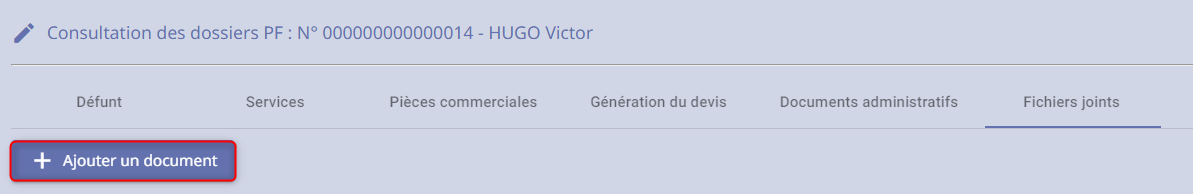 ajouter un doc fichiers joints