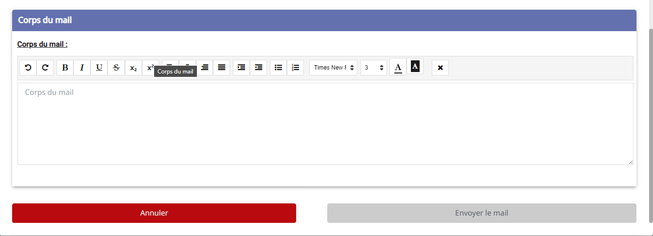 mail relance