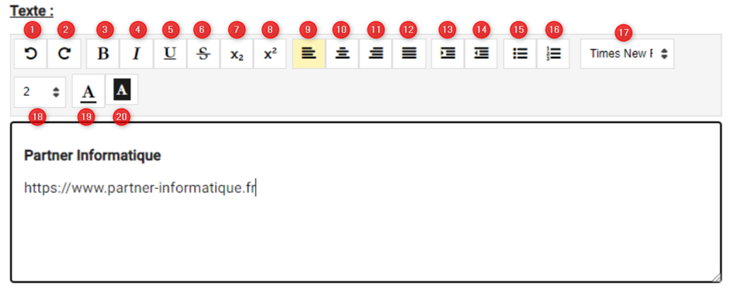legende texte riche