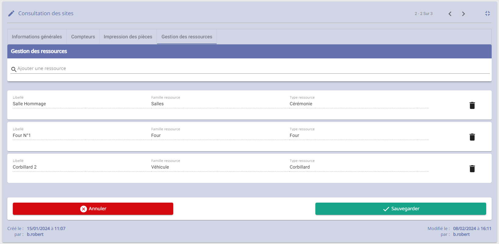 Ressources et sites
